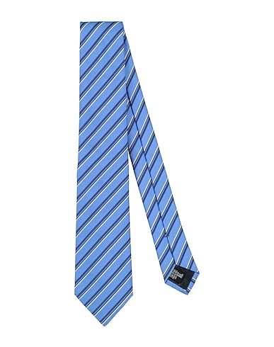 EMPORIO ARMANI Cravatte e papillon Azzurro 100% Seta