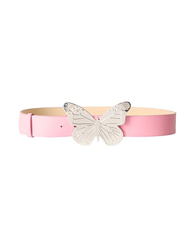 BLUMARINE Regular belt Pink 100% Cow leather, Zamak