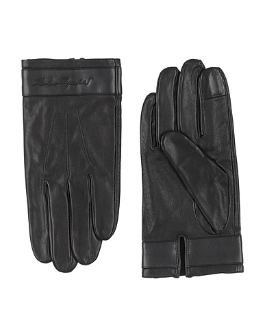 KARL LAGERFELD Gloves Black 100% Cow leather