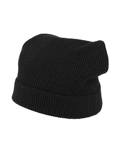 ALPHA STUDIO Hat Black 100% Cashmere