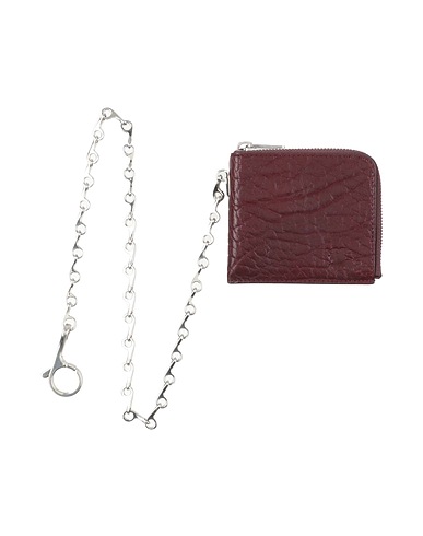 BURBERRY Wallet Burgundy Leather