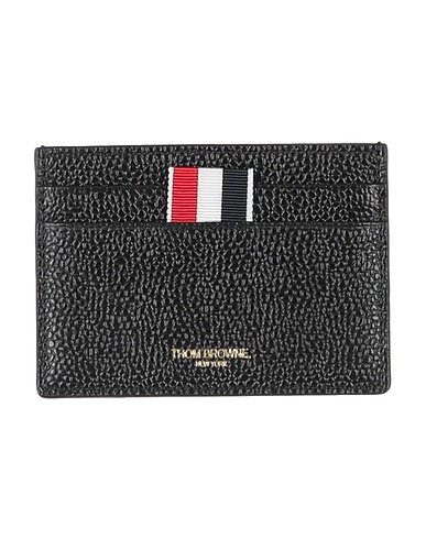 THOM BROWNE PICCOLA PELLETTERIA Nero Pelle