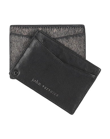 JOHN VARVATOS Small Leather Goods Black Leather