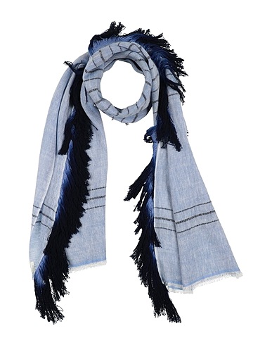 MELT Sciarpe e foulard Blu chiaro 70% Lana, 30% Lino