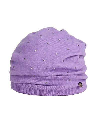 REBEL QUEEN by LIU •JO Hat Lilac 35% Polyamide, 30% Viscose, 30% Wool, 5% Cashmere