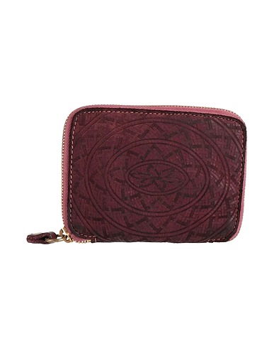 CATERINA LUCCHI Portafoglio GOLD Prugna Pelle di vitello