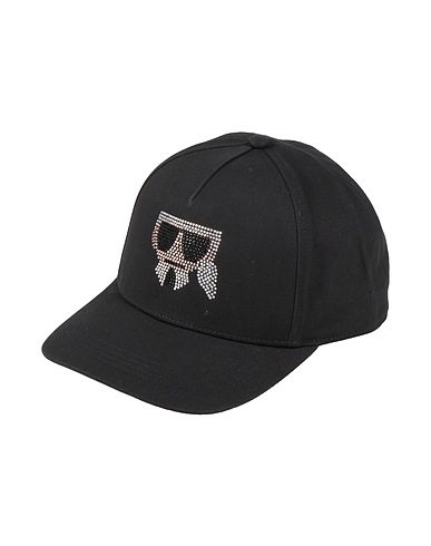KARL LAGERFELD Hat Black 100% Cotton