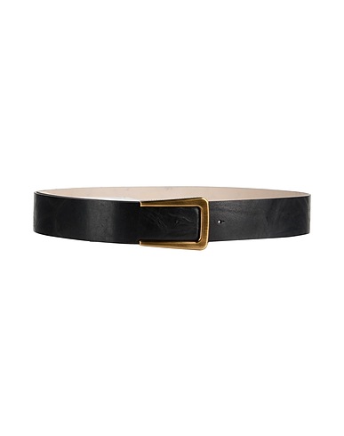 BRUNELLO CUCINELLI Leather belt Black Leather