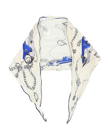 BURBERRY PRORSUM Scarves and foulards Ivory 100% Silk