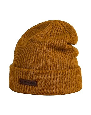 U.S.POLO ASSN. Hat Camel 100% Acrylic