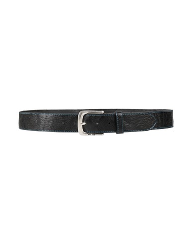 DIESEL Leather belt Black 100% Cow leather