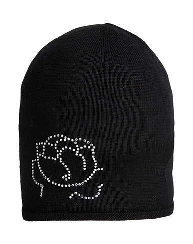 BRACCIALINI Hat Black 50% Wool, 50% Acrylic