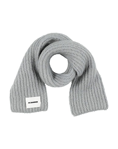 JIL SANDER Scarves and foulards Sage green 75% Mohair wool, 25% Wool