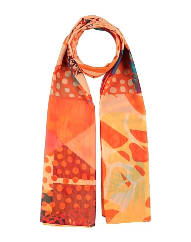 YNOT? Scarves and foulards Orange 100% Polyamide