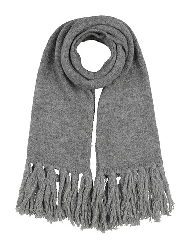 ALPHA STUDIO Scarves and foulards Grey 55% Alpaca wool, 31% Recycled polyamide, 14% Polyamide