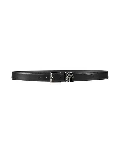 KARL LAGERFELD Belts Black 100% Cow leather
