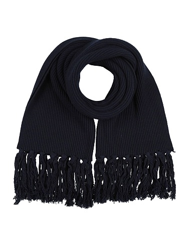 ALPHA STUDIO Scarves and foulards Midnight blue 40% Wool, 30% Viscose, 20% Polyamide, 10% Cashmere