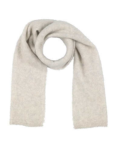 DES PETITS HAUTS Scarves and foulards Light grey 62% Superkid mohair, 20% Merino Wool, 16% Polyamide, 2% Elastane