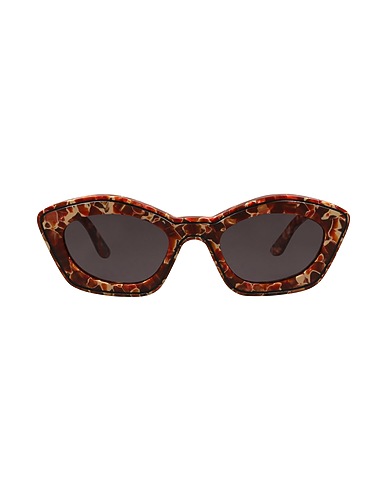 MARNI Occhiali da sole Marrone 60% Metallo, 40% Nylon