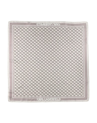 KARL LAGERFELD Schals und Foulards Hellgrau 100% Seide