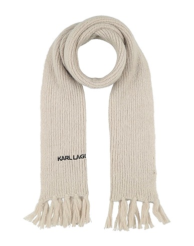 KARL LAGERFELD Scarves and foulards 44% Alpaca wool, 31% Nylon, 15% Wool, 10% Viscose