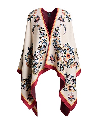 ETRO Cloak Beige 85% Wool, 15% Modal