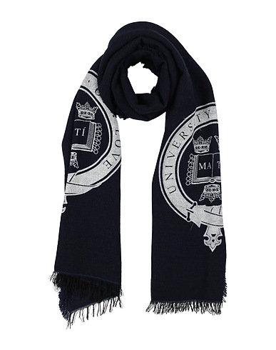 MATI' Scarves and foulards Midnight blue 50% Acrylic, 38% Modal, 8% Wool, 4% Alpaca wool