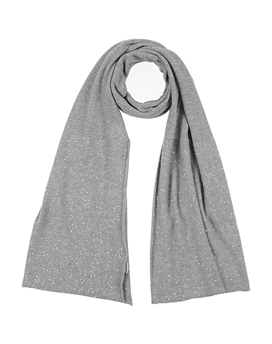 FABIANA FILIPPI Scarves and foulards Grey 75% Virgin Wool, 15% Silk, 10% Cashmere