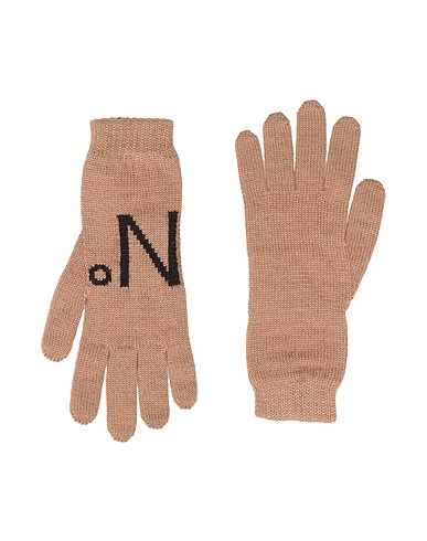 N°21 Gloves Khaki 50% Acrylic, 50% Wool