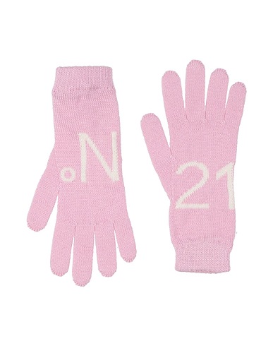 N°21 Guanti Rosa 50% Acrilico, 50% Lana