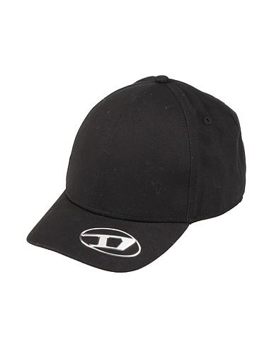 DIESEL Hat Black 100% Cotton