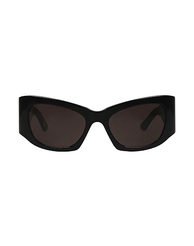 BALENCIAGA Sunglasses Black Plastic