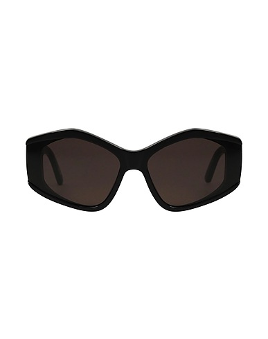 BALENCIAGA Sunglasses Black Plastic