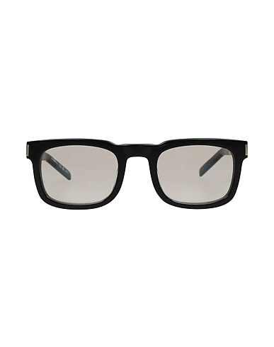 SAINT LAURENT Brillengestell Schwarz 100% Recyceltes Acetat