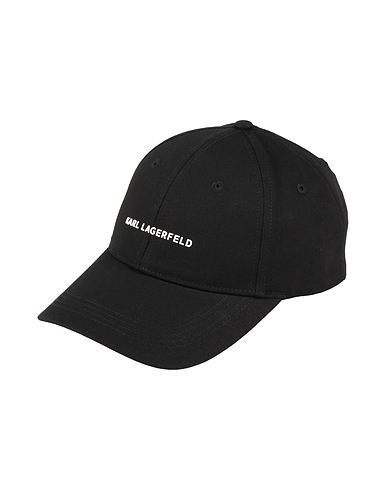 KARL LAGERFELD Hat Black 50% Recycled cotton, 50% Cotton