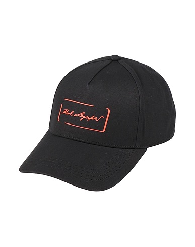 KARL LAGERFELD Hat Black 100% Cotton