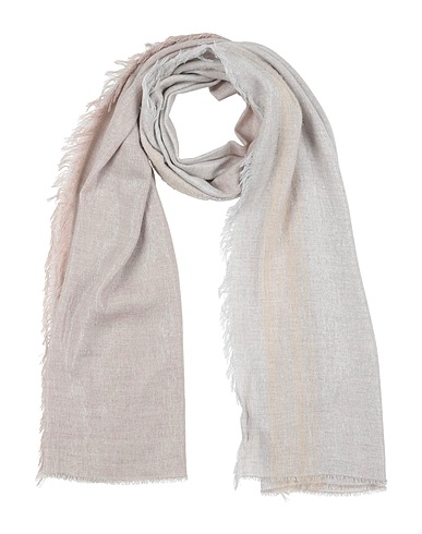 PUROTATTO Scarves and foulards Beige 53% Viscose, 30% Virgin Wool, 17% Polyester