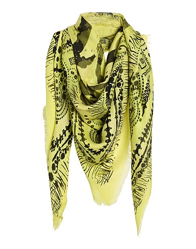 GIVENCHY Scarves and foulards X JOSH SMITH Yellow 90% Modal, 10% Cashmere