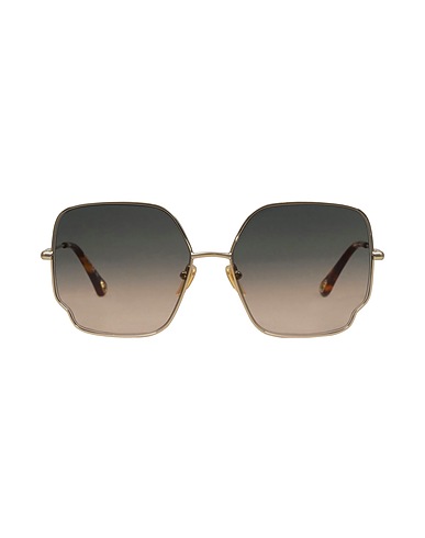 CHLOÉ Sunglasses Gold Metal