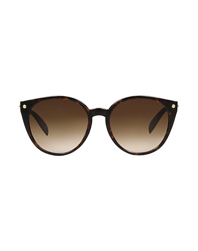 MCQUEEN Sunglasses Chocolate brown Plastic, Glass