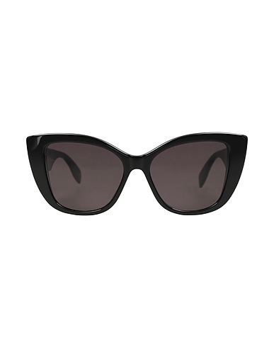MCQUEEN Occhiali da sole Nero Plastica, Vetro