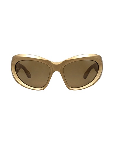 BALENCIAGA Sunglasses Bronze Plastic, Glass
