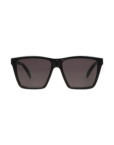MCQUEEN Occhiali da sole Nero Plastica, Metallo