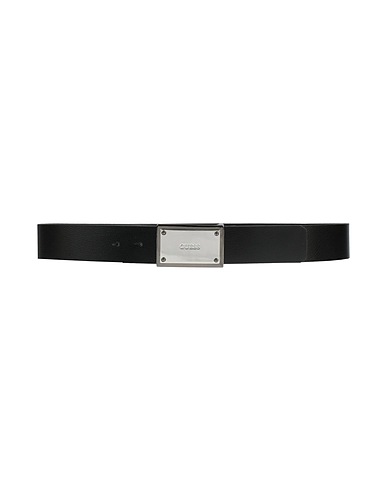 GUESS Leather belt Black Leather