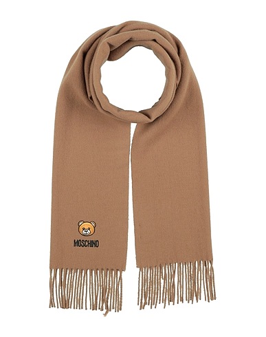 MOSCHINO Schals und Foulards Kamel 100% Merinowolle