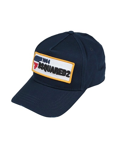 DSQUARED2 Hat Midnight blue 100% Cotton