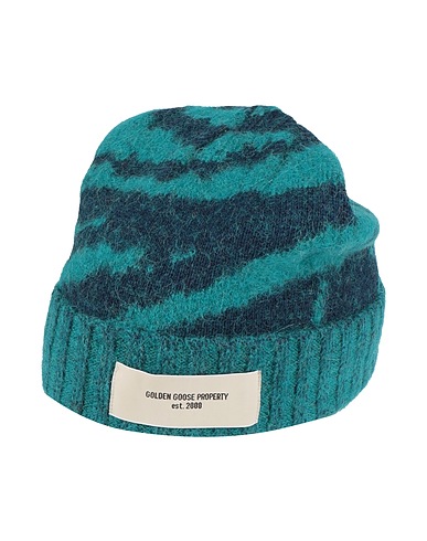 GOLDEN GOOSE Hat Emerald green 58% Polypropylene, 42% Virgin Wool, Alpaca wool, Polyamide