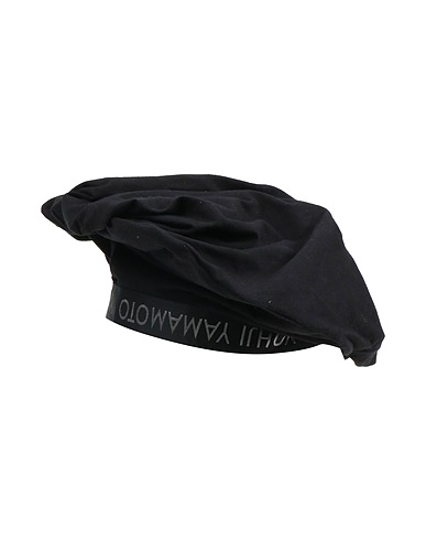 YOHJI YAMAMOTO Hat COLLECTION Black 100% Cotton