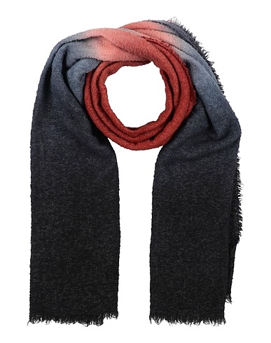 GOLDEN GOOSE Scarves and foulards Black 64% Wool, 16% Polyamide, 14% Virgin Wool, 6% Silk