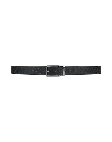 ARMANI EXCHANGE Fabric belt Black 100% Polyester